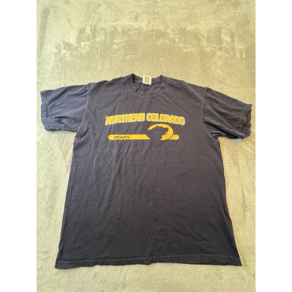 Northern Colorado Bears Adult T Shirt L Navy NCAA College Graphic